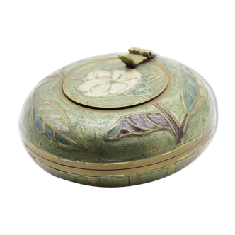 Brass ashtray and vintage email