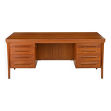 Freestanding Writing Desk by Ib Kofod Larsen for Faarup Møbelfabrik