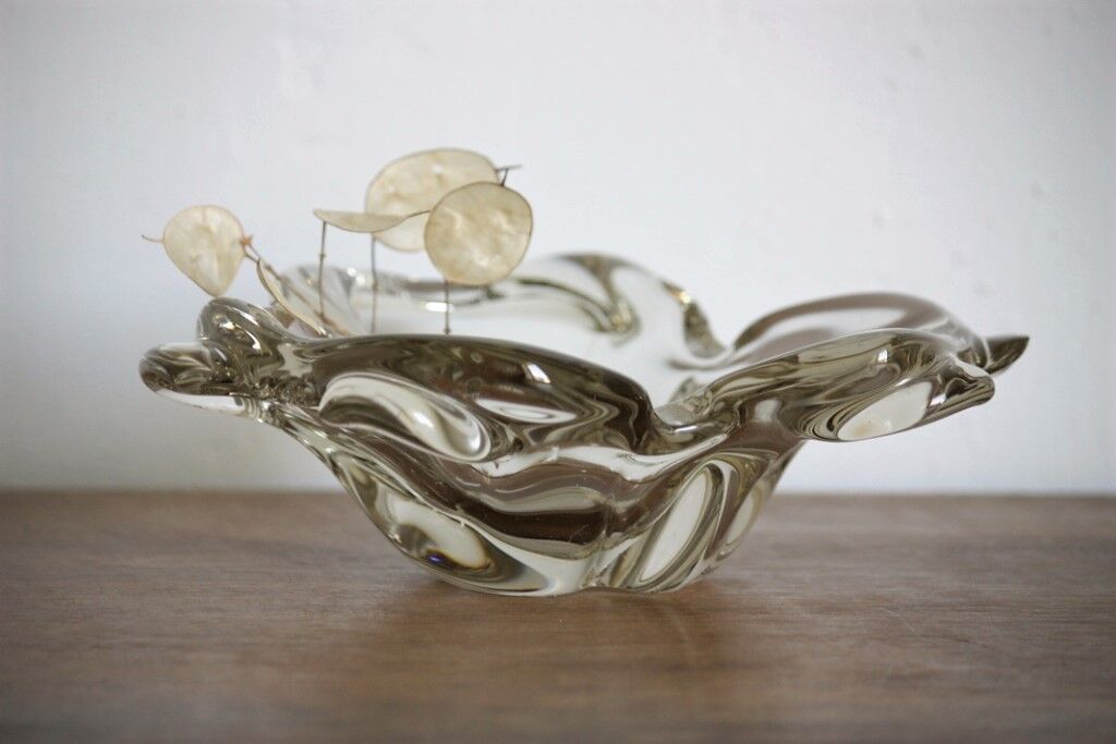 Crystal trinket bowl