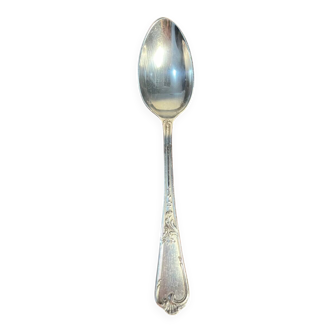 Early 20th century box of 12 silver-plated coffee spoons from Ercuis