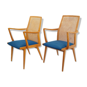 paire de fauteuils scandinaves 1960