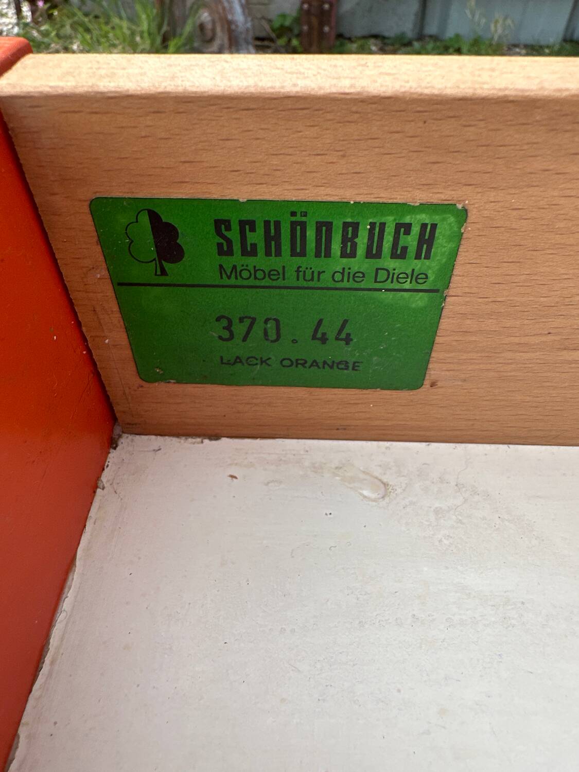 Space Age hallway furniture schonbuch