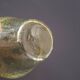 Large blown biot glass salad bowl