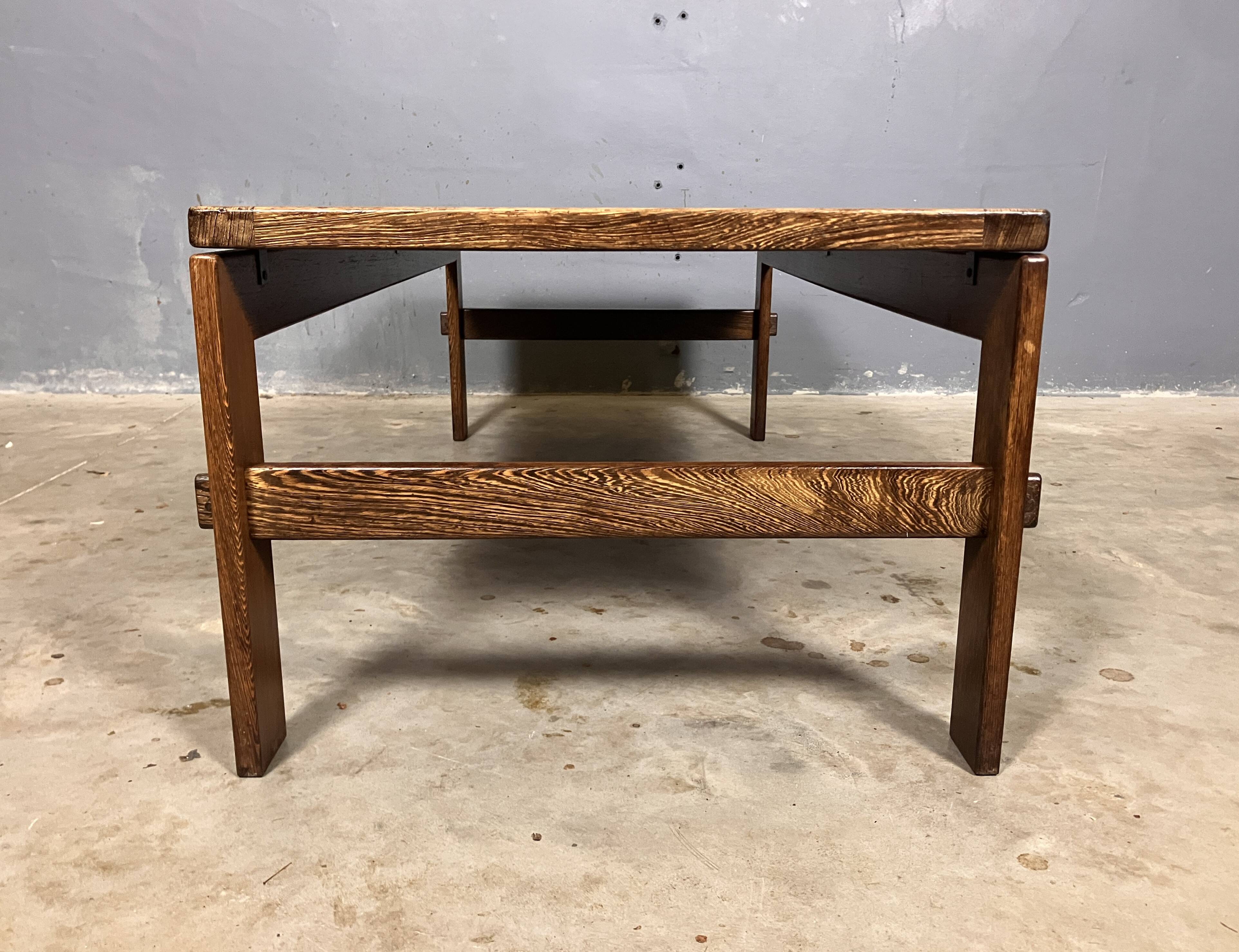 Wenge coffee table Mid Century