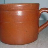 Bonny stoneware pot with handle