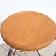 Tabouret haut d'atelier en acier