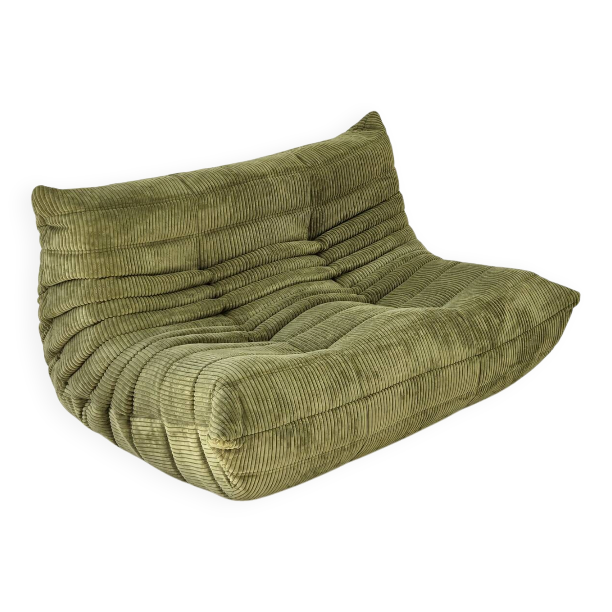 Michel Ducaroy for Ligne Roset Olive Togo 2-seat Sofa