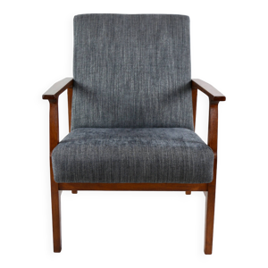 fauteuil club noir vintage