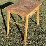 Small telephone table with compass feet, vintage 1960s