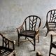 Rare ensemble de fauteuils en rotin McGuire des années 1970