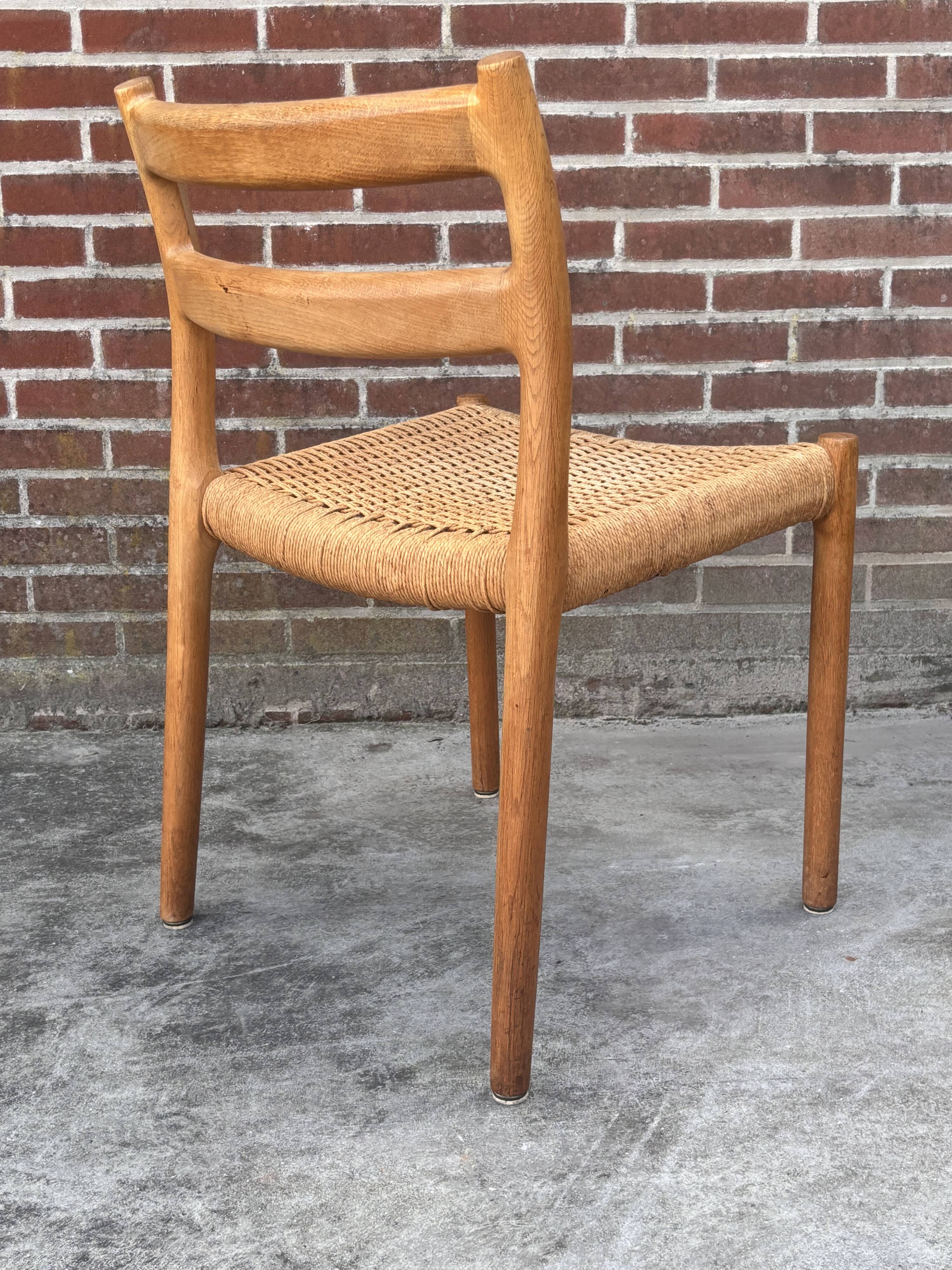 Mid Century Niels O Moller Chair model 84 Danish Design