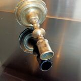 Bougeoir en bronze ancien Transition