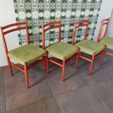 Set of 4 Czech Art Deco Chairs Ton, 1971, Up Zavody, Thonet