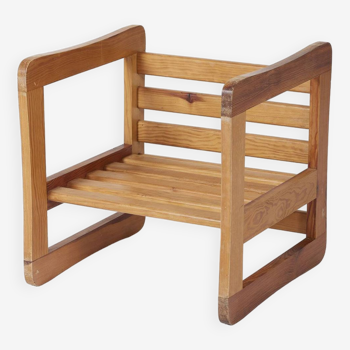 Marcel Gascoin wooden stool