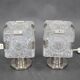 1970s Pair of Glass Table Lamps by Kamenicky Senov, Czechoslovakia
