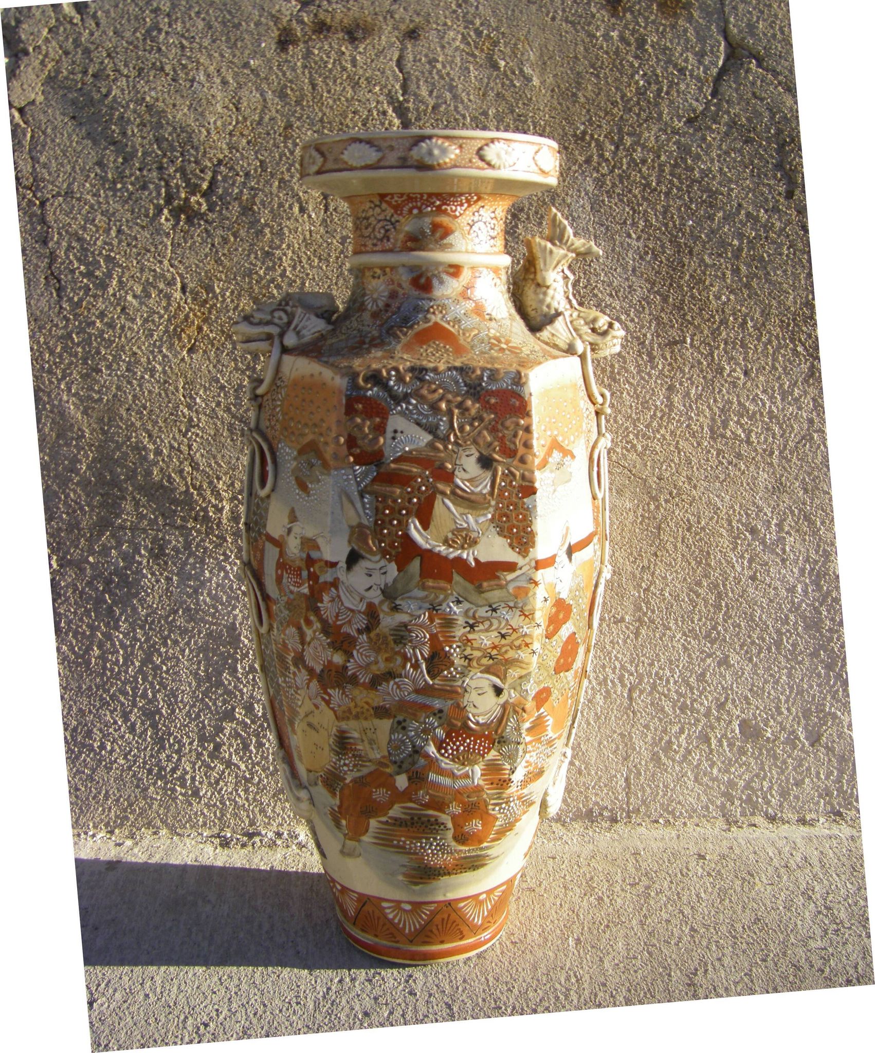Vase en porcelaine imari