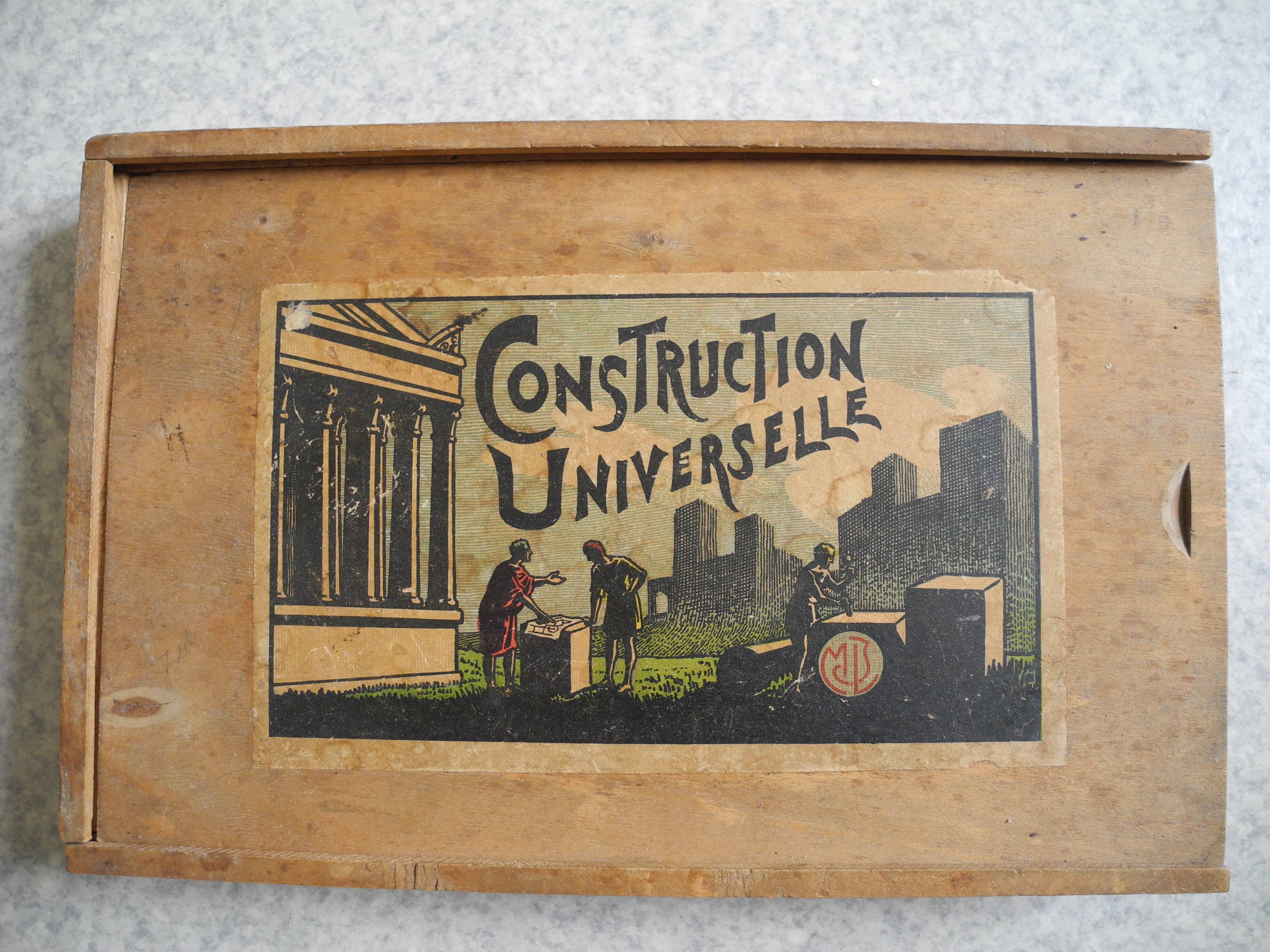 Old universal construction toy game