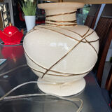 Longwy enamel lamp