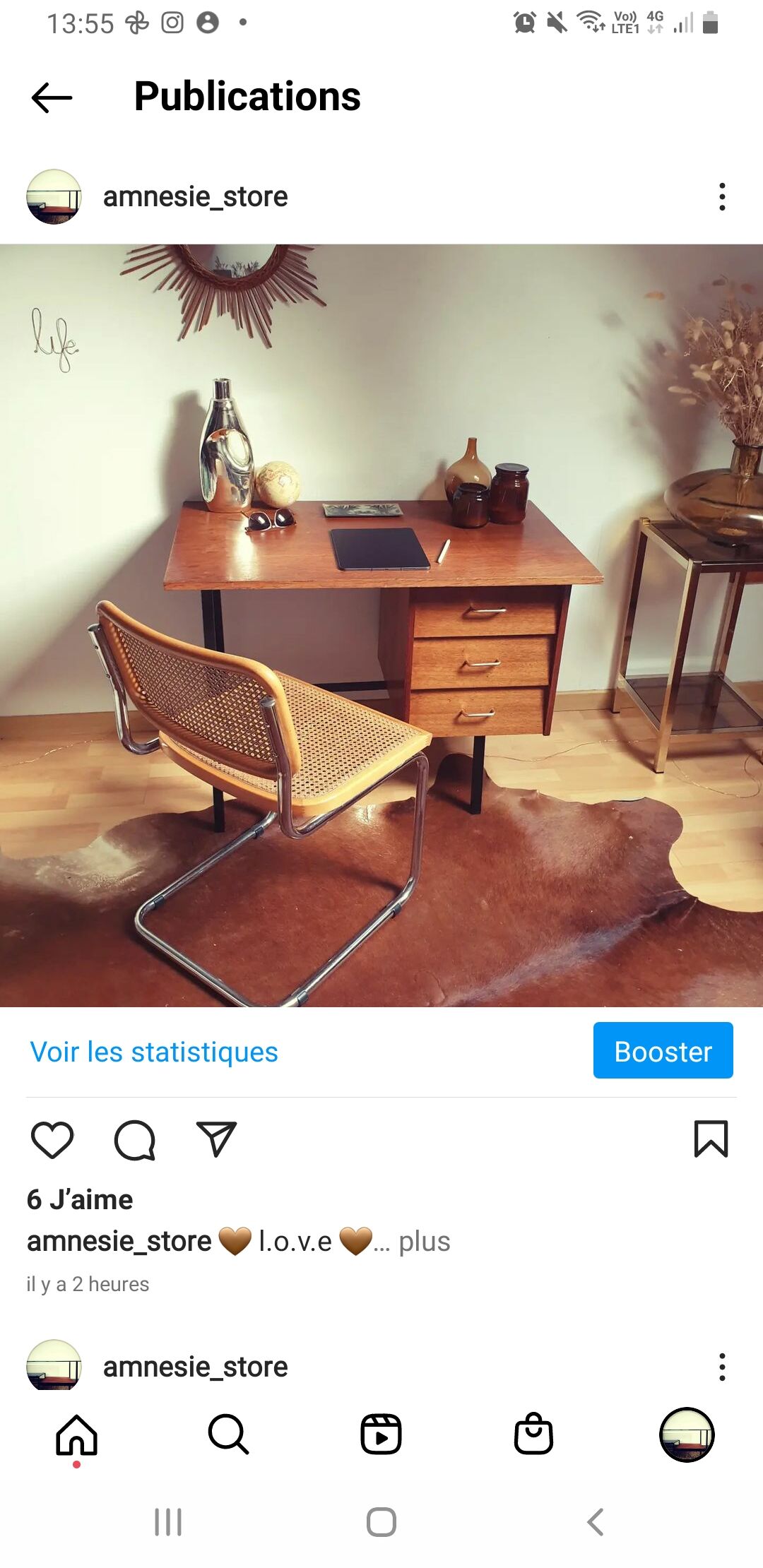 Vintage modernist office 50s /60