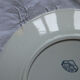 Set of 6 mismatched iron earth plates Sarreguemines Gien Royat Germaine Vichy