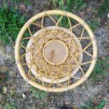 50s rattan table