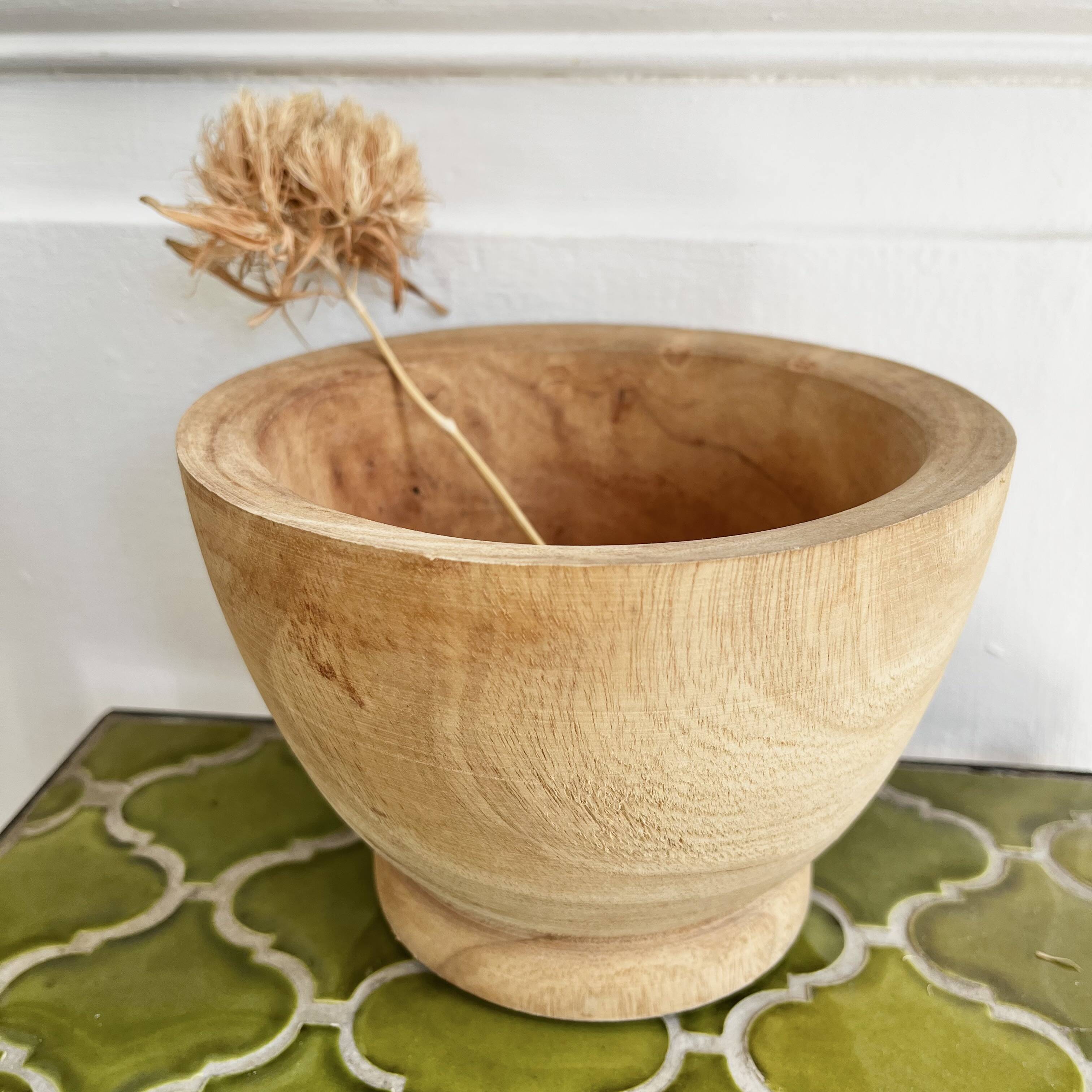 Cup raw solid wood