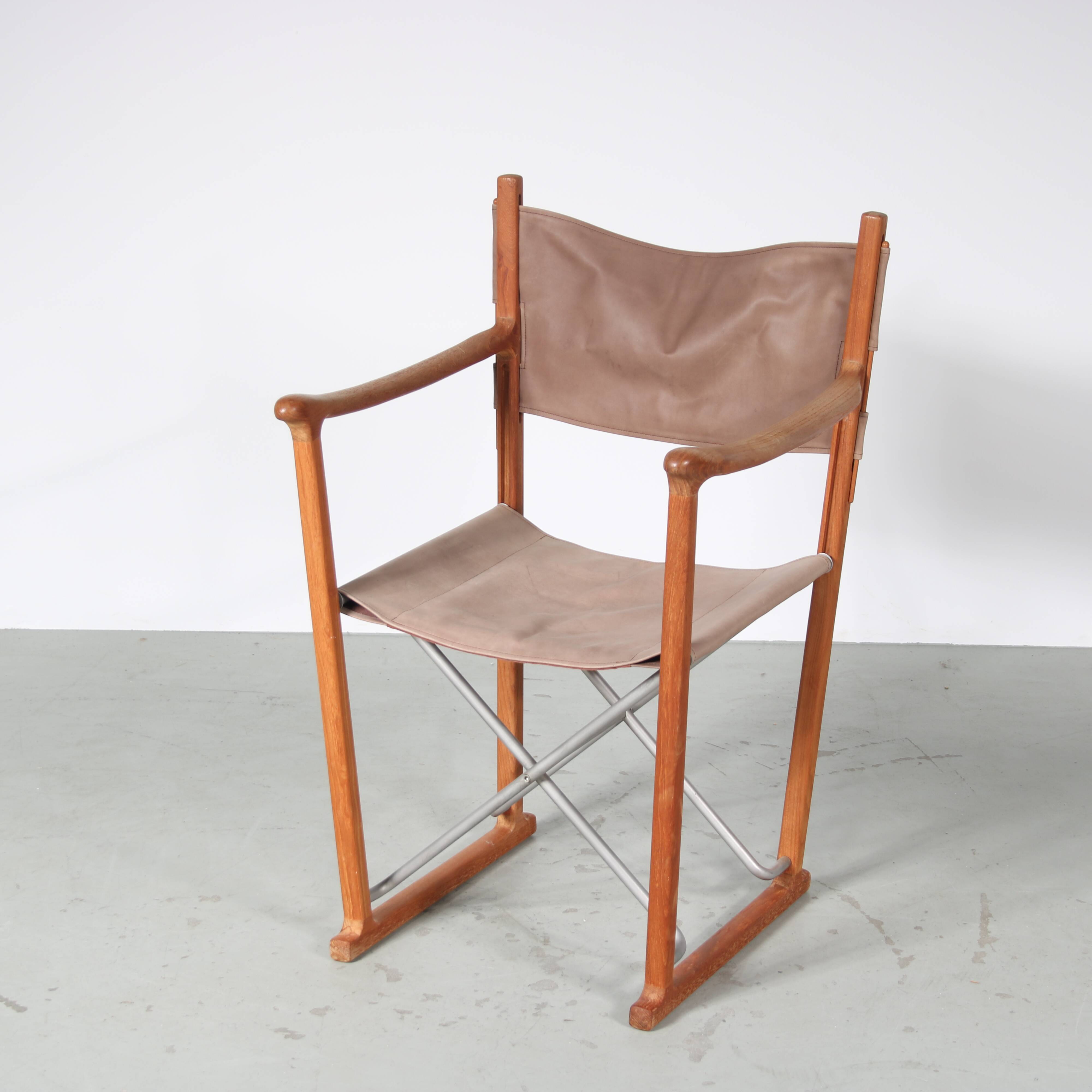 1970s Folding chair by Peter Karpf for Tripp Trapp Skagerak, Denmark