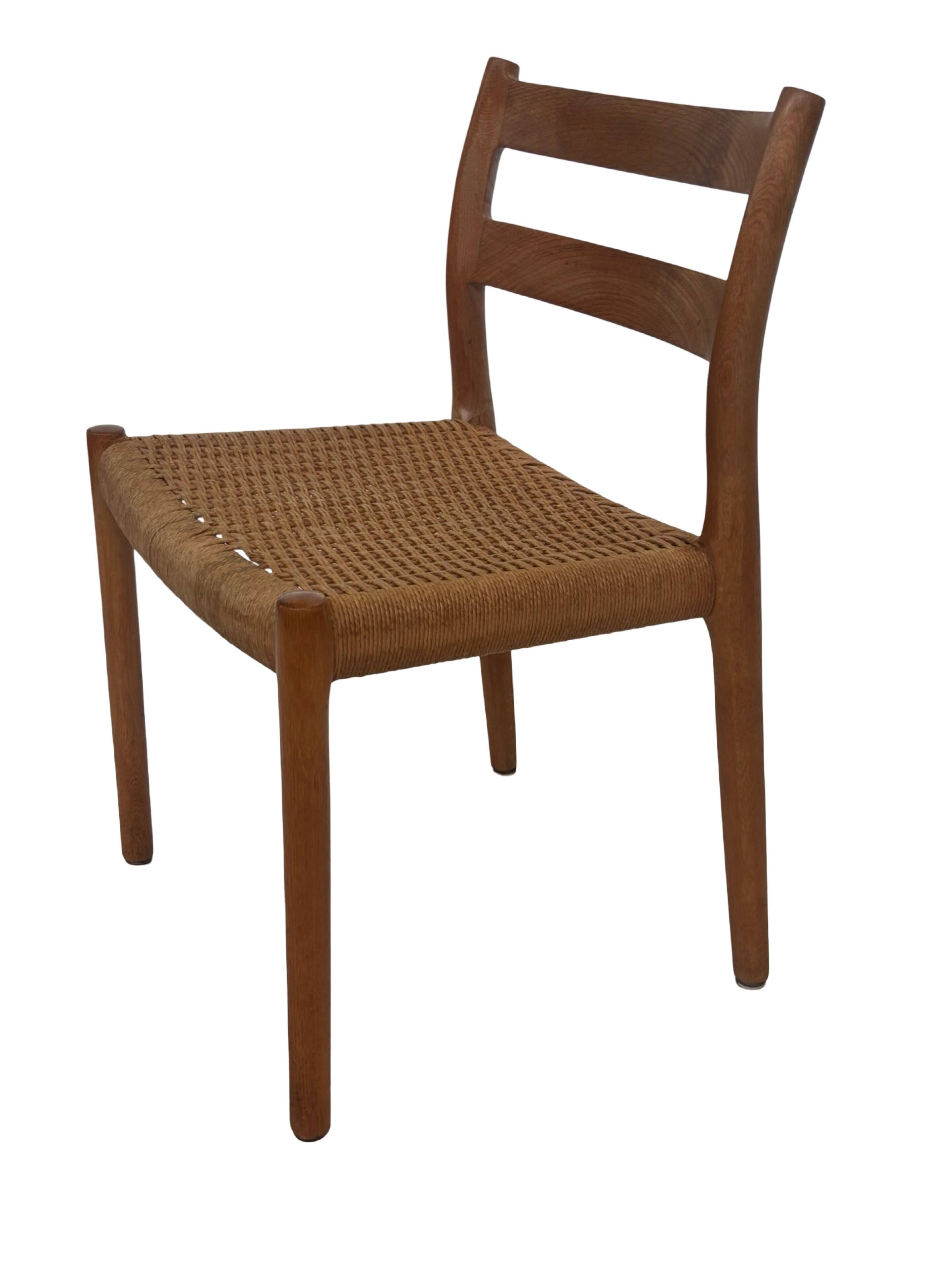Mid Century Niels O Moller Chair model 84 Danish Design