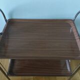 Folding trolley on wheels