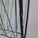 1960 Czechoslovakian Mid-Century Magazine Rack with Green Wire