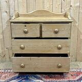 Commode Victorienne du XIXème en sapin