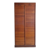 Meuble de métier - classeur à rideau double - vintage
