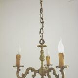 Bronze 3 light chandelier