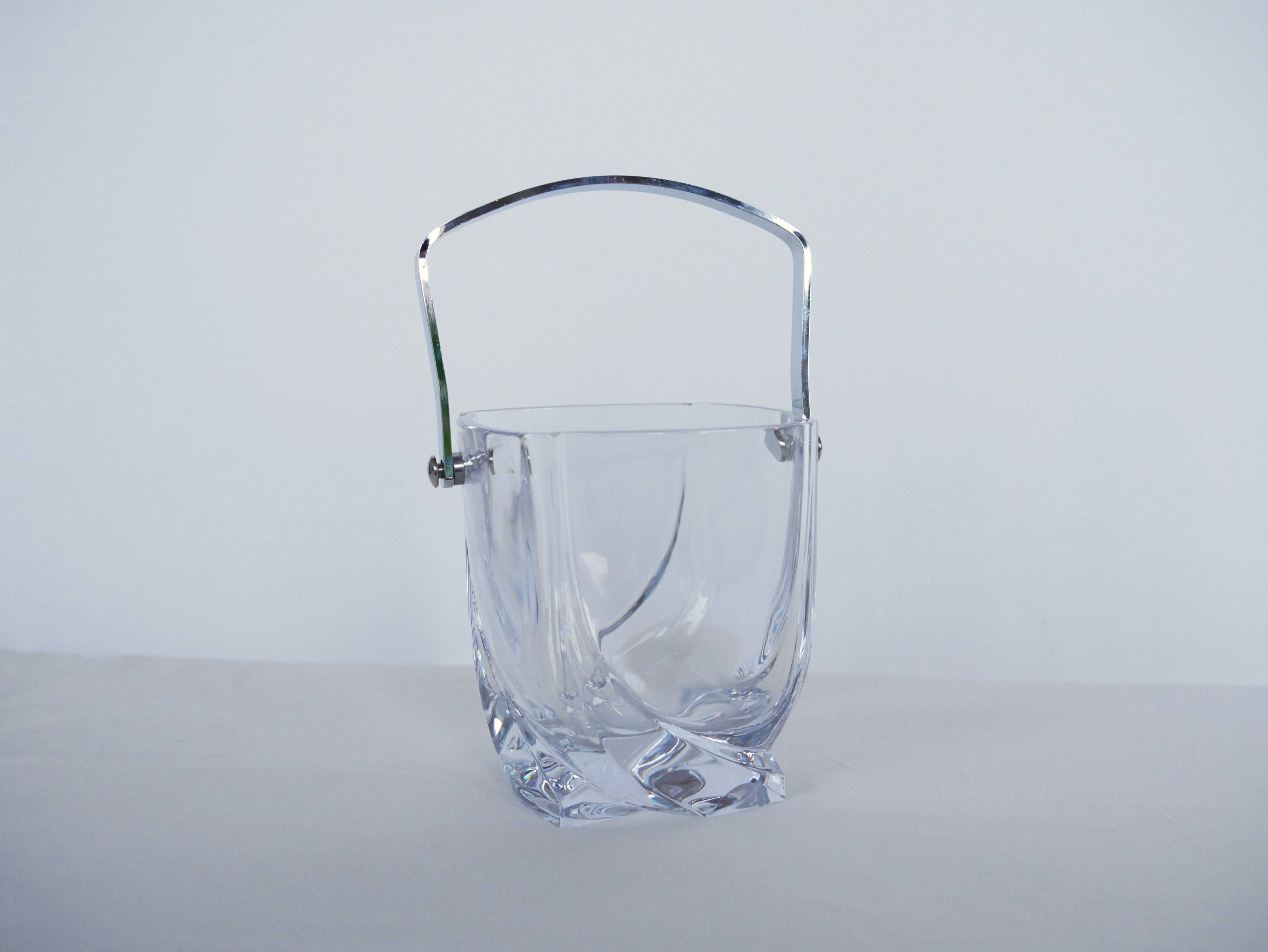 Vintage Sèvres crystal ice bucket