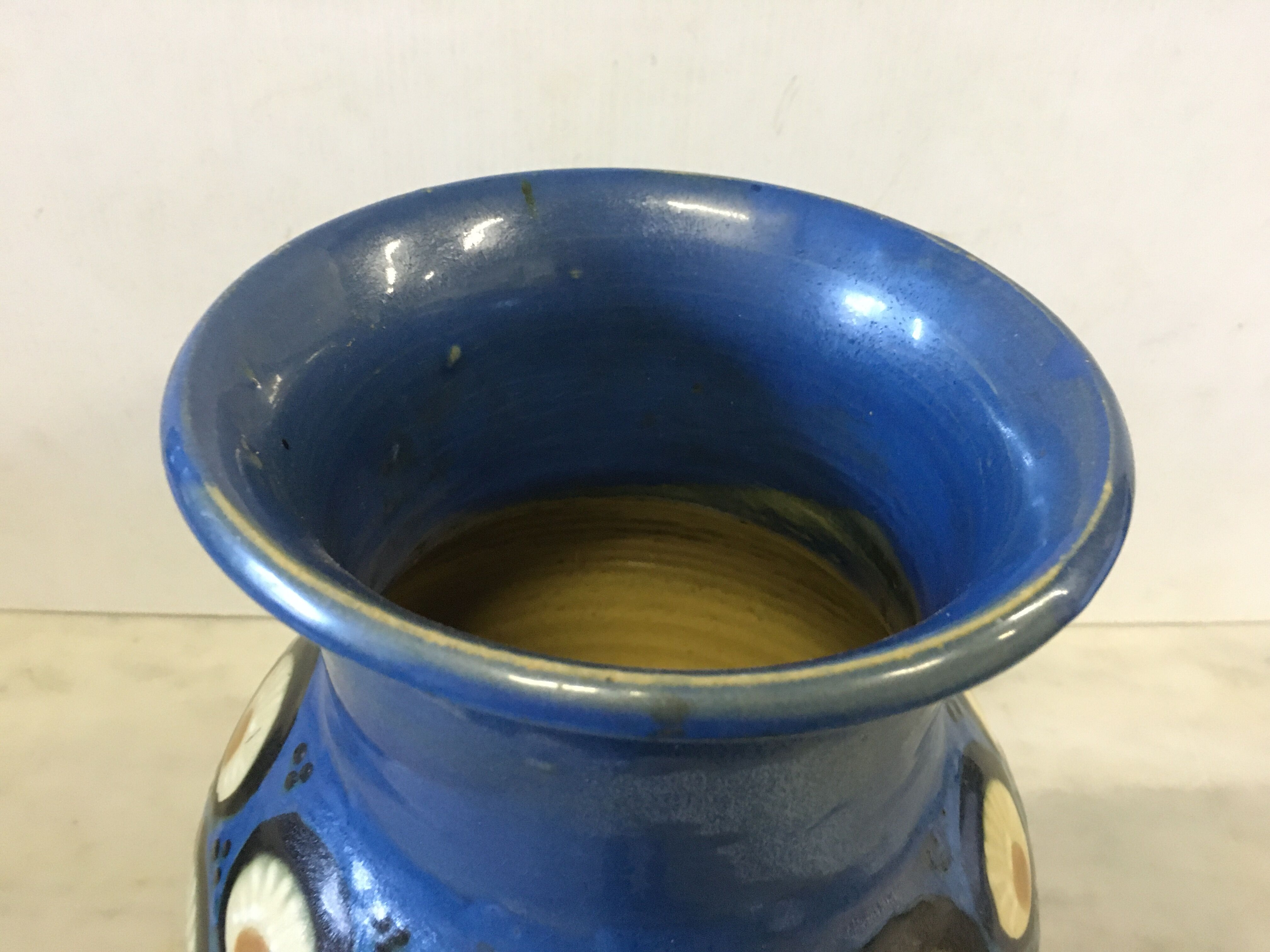 Vase Léon Elchinger Soufflenheim Alsace