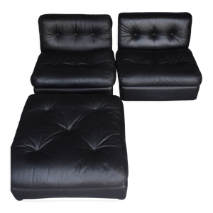 Fauteuil & repose-pieds