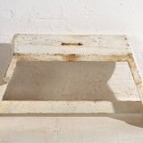 Antique white stool (c.1920) #4