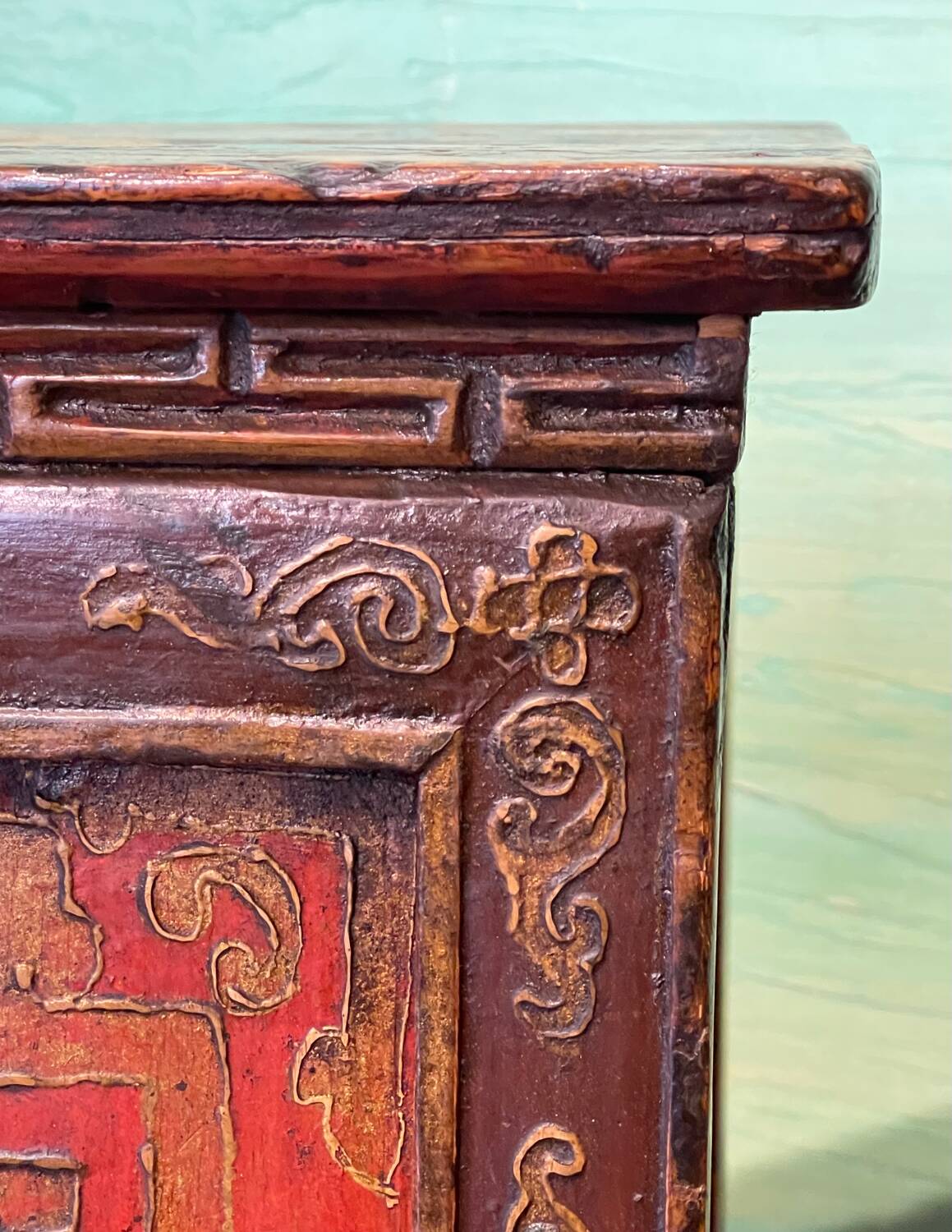 Tibetan 4-door sideboard