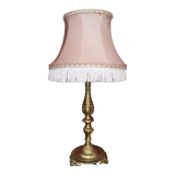 Golden fringe lamp