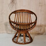 Rattan armchair