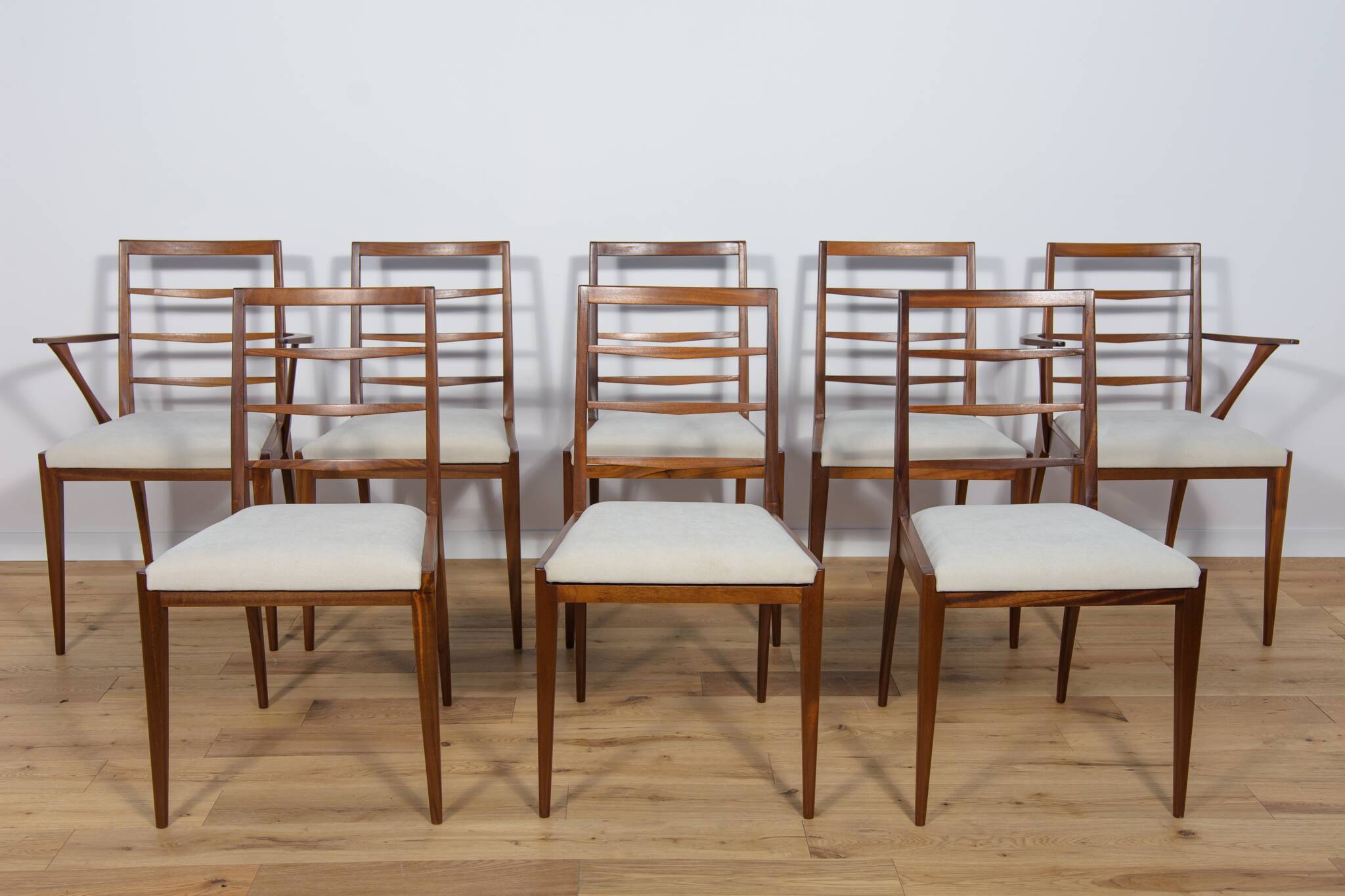 McIntosh Mid-Century Dining Chairs, 1960s, Set of 8