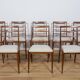 McIntosh Mid-Century Dining Chairs, 1960s, Set of 8