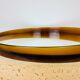 Miroir rond Syla 710 cerclage ambré