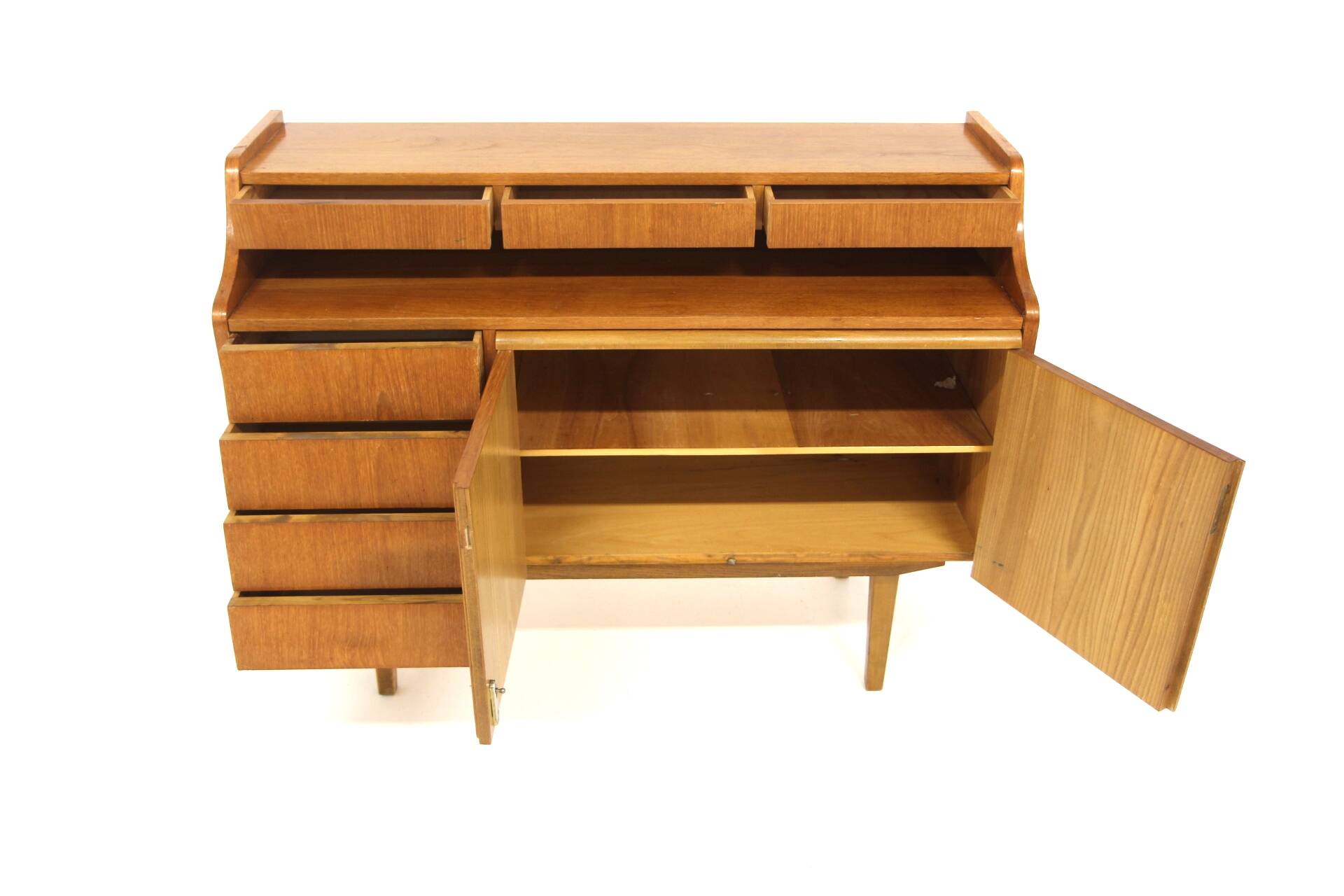 Scandinavian teak sideboard, Sweden, 1950.