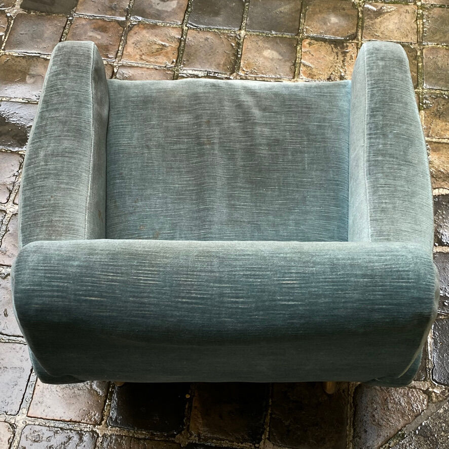 Pair of lady armchairs by Marco Zanuso for Arflex