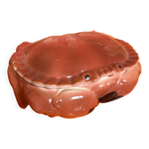 Michel Caugant crab in zoomorphic earthenware