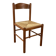 36 chaises vintage en hêtre et paille – Vente par lots – Grande série