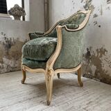 Louis XV shepherdess armchair