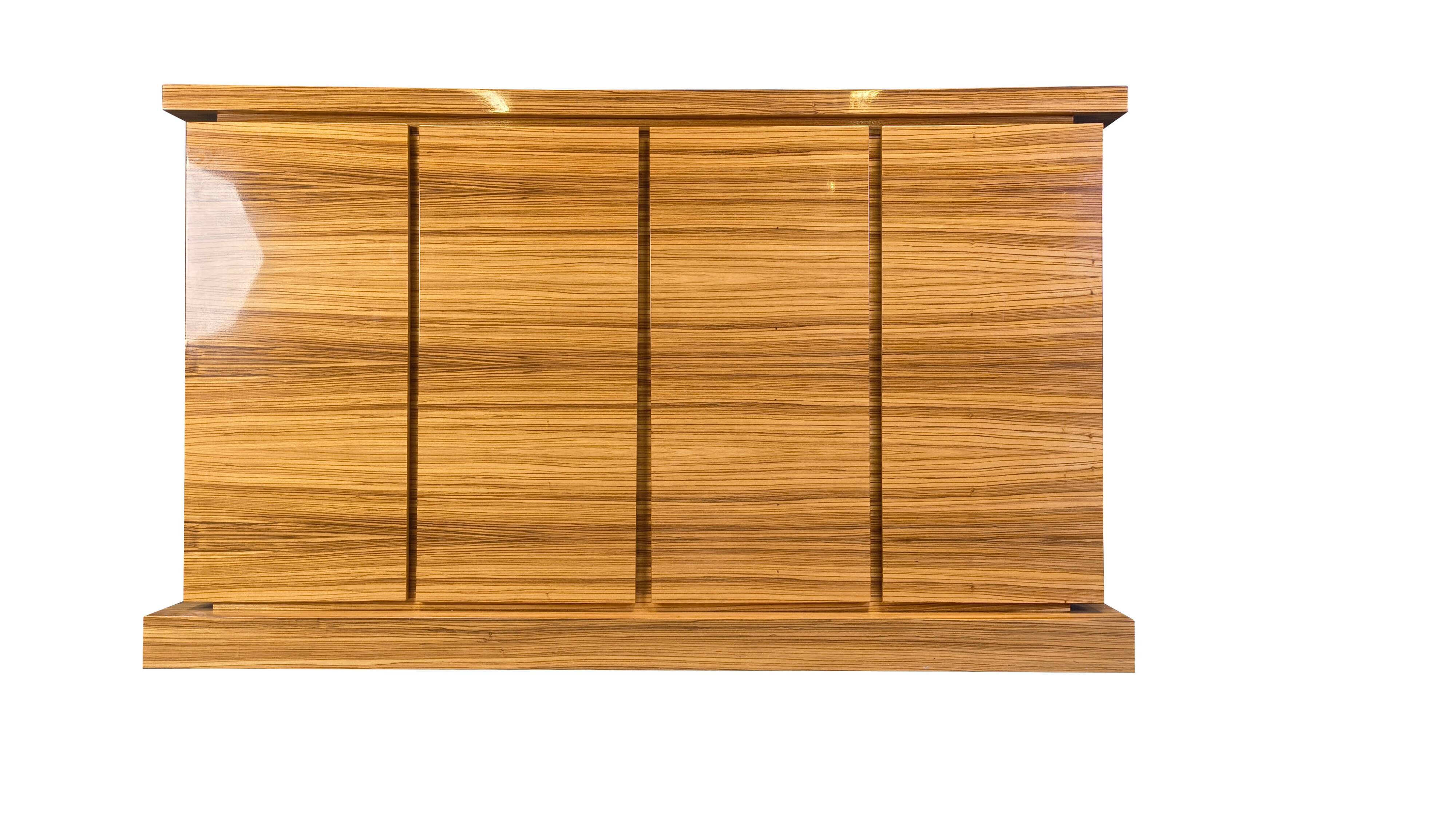 Buffet en bois exotique par Aform, années 1970