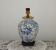 Blue & White Chinoiserie Ginger Jar Table Lamp Raised Bird & Floral Moti